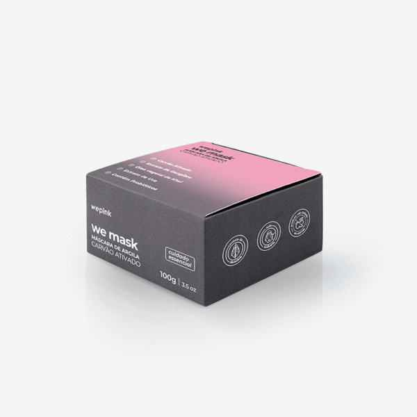 We Mask - Máscara de Argila Carvão Ativado 100g - Imagem 4