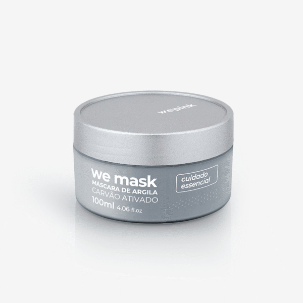 We Mask - Máscara de Argila Carvão Ativado 100g - Imagem 5
