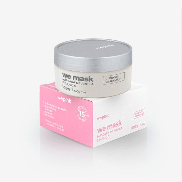 We Mask - Máscara de Argila Branca 100g - Imagem 4