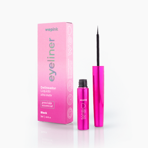 Eyeliner Delineador Líquido Black - 3m - Imagem 2