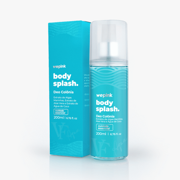 Body Splash Aqua Desodorante Colônia 200ml - Imagem 3