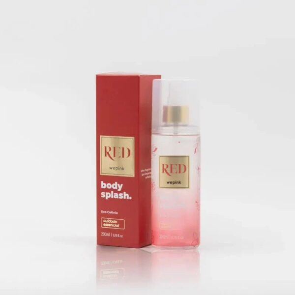 Body Splash Red Desodorante Colônia 200ml - Imagem 3