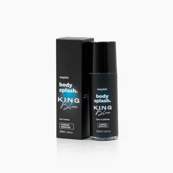 Body Splash King Blue Desodorante Colônia 200ml