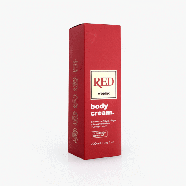 Body Cream Red 200ml - Imagem 4