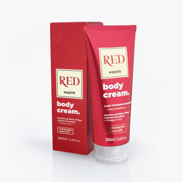 Body Cream Red 200ml - Imagem 3